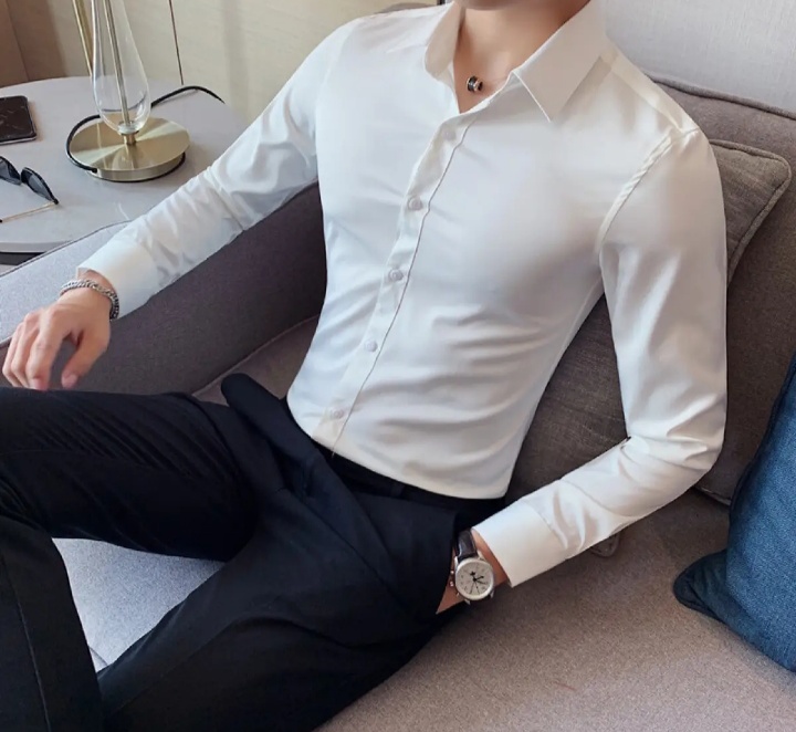 White Formal Shirt For MEN