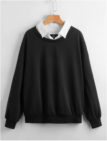 Simple Pullover Sweatshirt For Men and Women