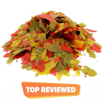 Tropical Flakes Fish Food 20G Good Quality High Protein Flakes For Aquarium Fish