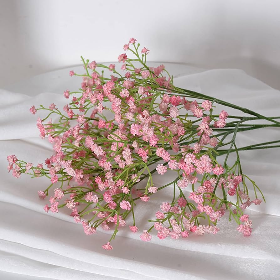 Artificial Flowers Gypsophila Bouquet For Home Decor Office Decor Decoration Blossom  Bunch Wedding and Party 1 Bunch