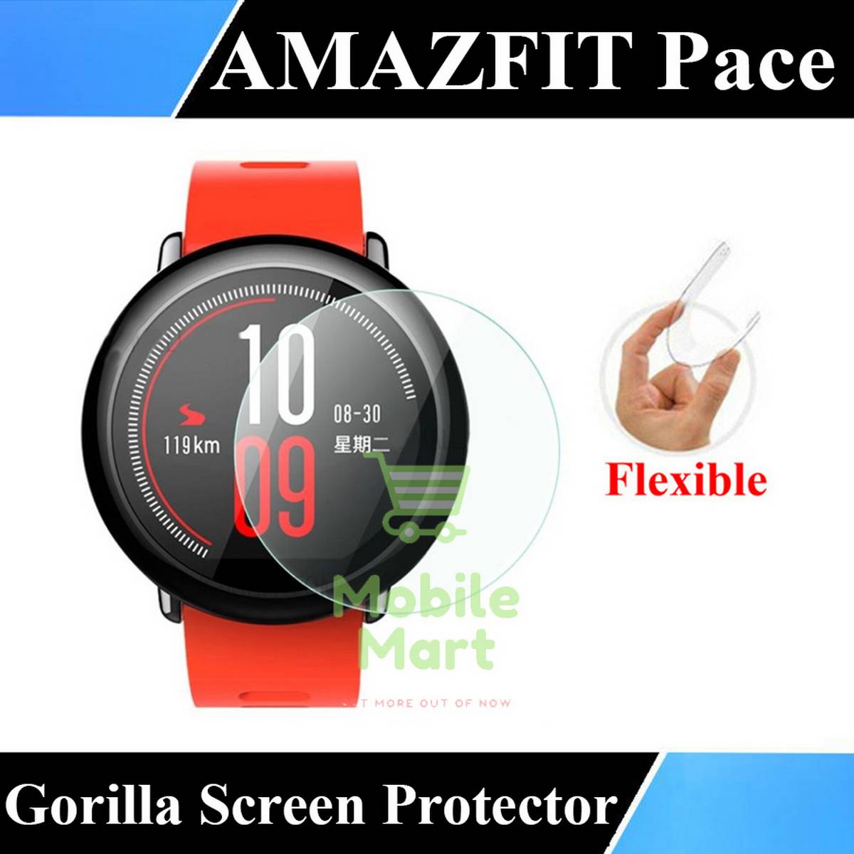 Amazfit Pace 9H Gorilla Flexible Protector For Amaz fit Pace Daraz.pk