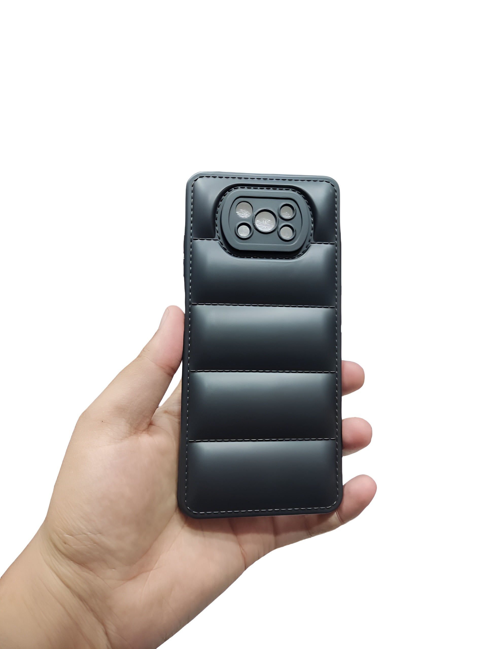 Puffer Case Poco M3 Back Cover Camera Protection Reyan@ Puffer