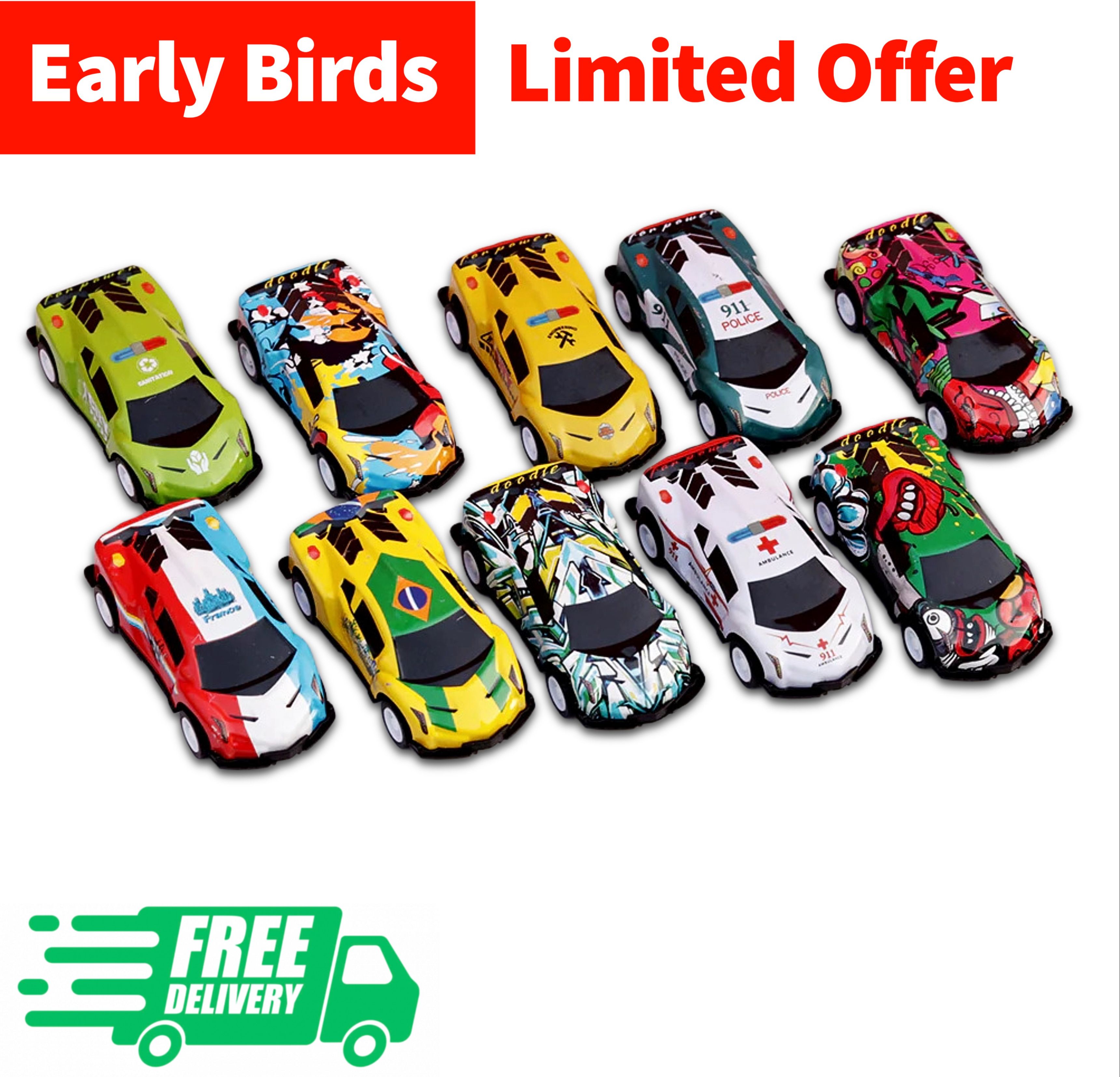 1 To 24 pcs Alloy Cars Lamborghini Model Diecasts Vehicle Toys For Kids Pull Back Mini Metal Auto Racing Car Children tiny Toy Gifts Toddler racer (choti gari)