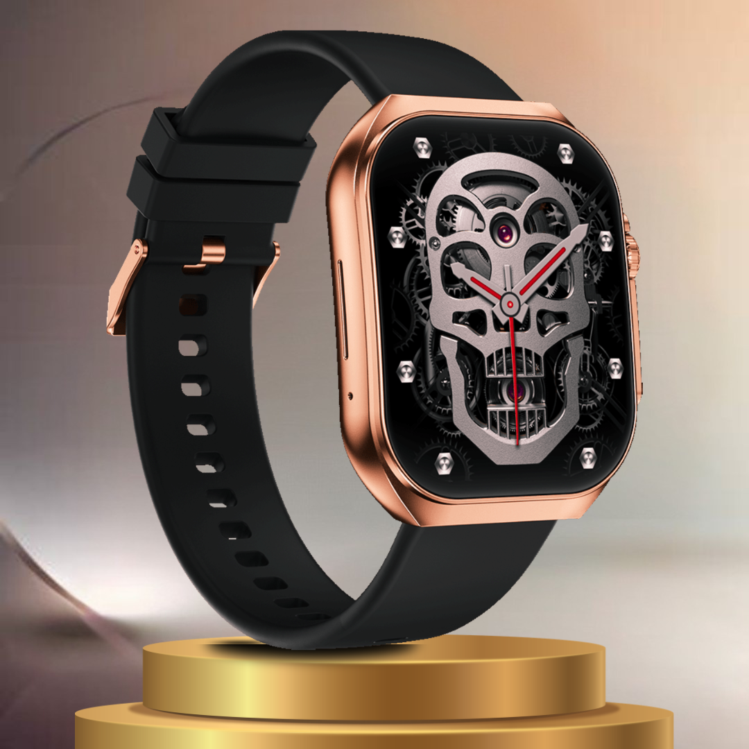 Zero® Delta Smartwatch | Ultra 2.04” AMOLED Display, Bluetooth Calling, IP67 Waterproof | Best Price Smart Watch for Men, Women, iOS & Android Users