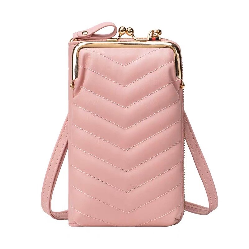 Women Wallet Ladies Wallet - Stylish PU Leather Mobile Wallets - Daily Use Hand Purses for Girls