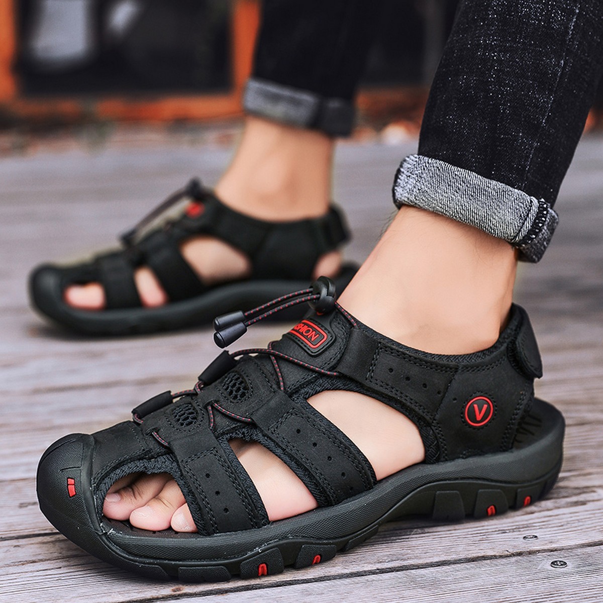 mens sandals cheap