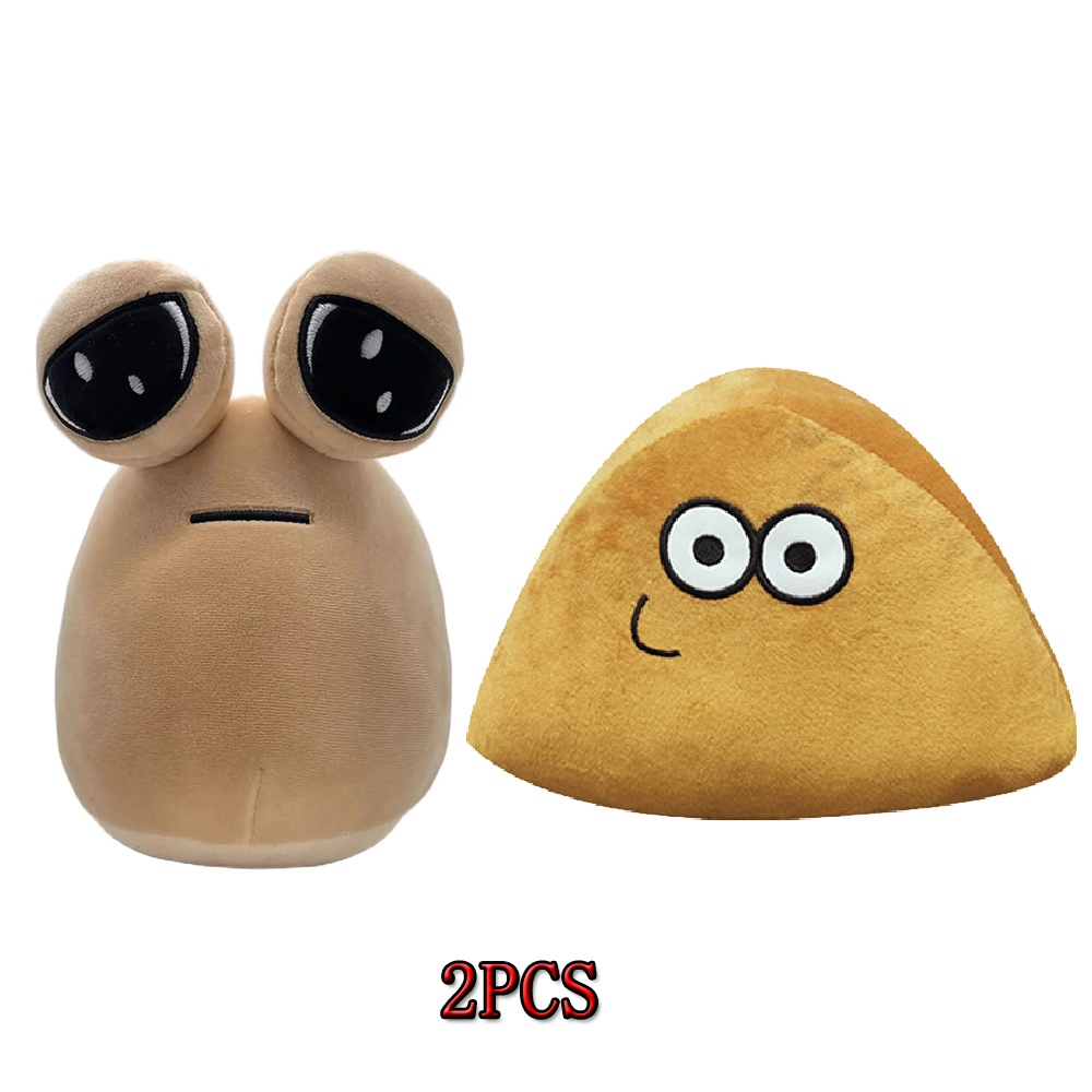 AlineYLingg Hot Game My Pet Alien Pou Plush Toy Furdiburb Emotion Alien ...