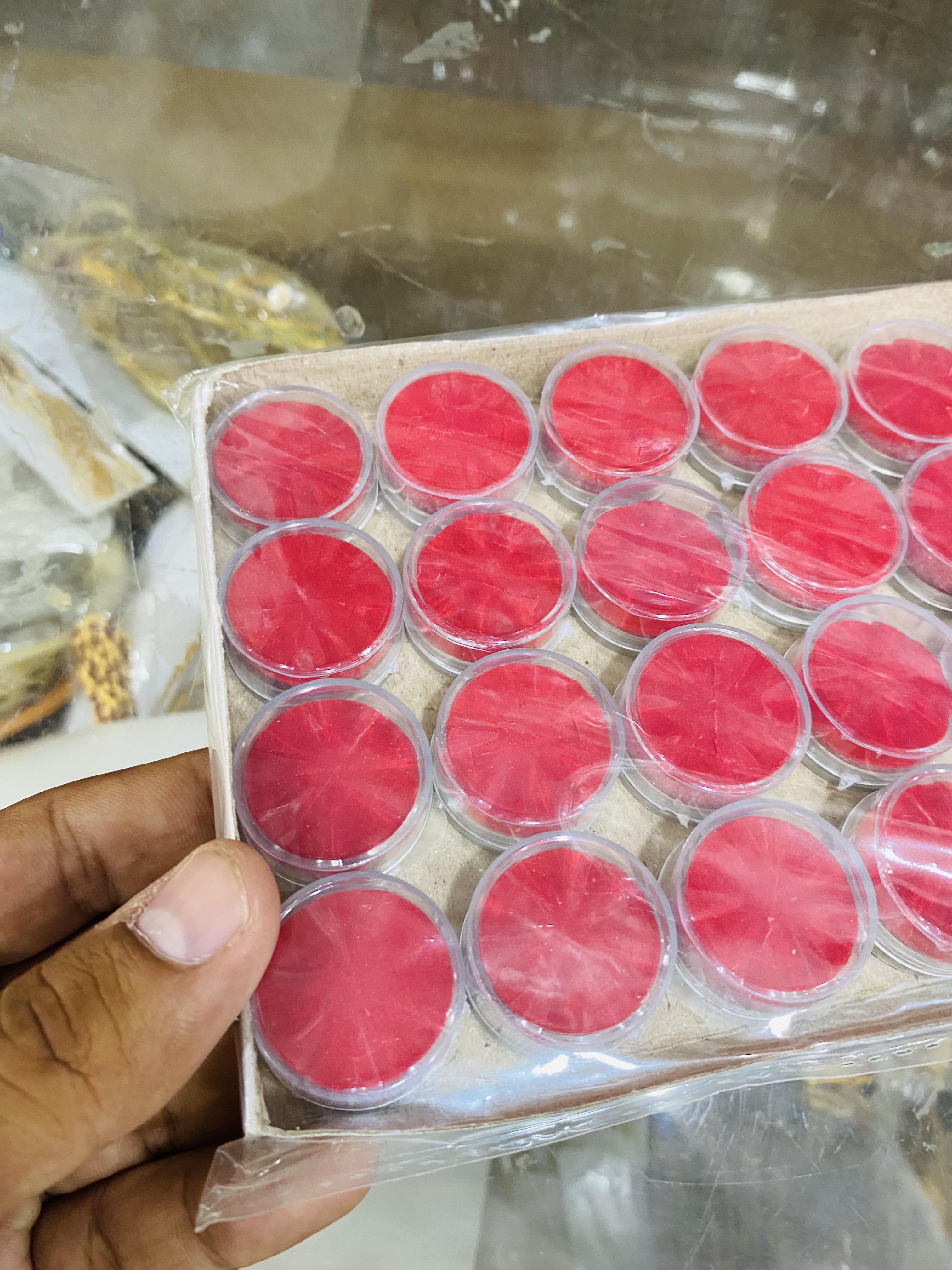 Clear Plastic Round Gemstone Storage Box Jewellery Display Case Stone Container 📦✨ Empty Gem Jars for Ring Stone Packaging Wholesale Pack Business Use Daraz Pakistan