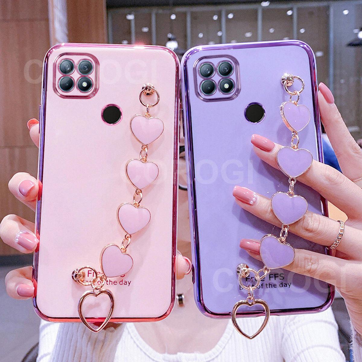 Buy UNILORD Realme C21Y Pink Rubber Screen Protector 3D Cat Kitty Girls Back Case Cover Online at Best Prices in India