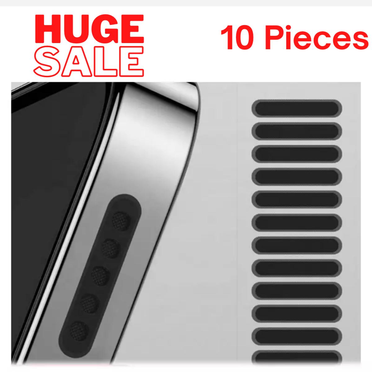 5 Short + 5 Long - Mobile Phone Dustproof Net Stickers Anti Dust Speaker Cover for 6 Hole and 4 Hole Speakers - price in Pakistan