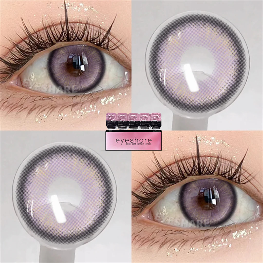 Natural Violet Eye Lens Shade For Girls| Eye Contact Lenses | Soft ...