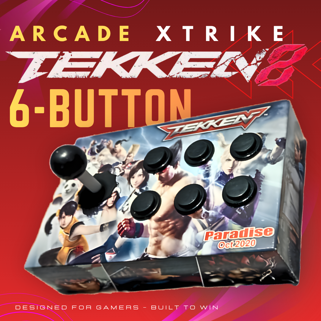 Pro Arcade USB Game Controller Joystick for PC Laptop Desktop  8 Way Wooden Arcade Fighting Stick with Mechanical Buttons for Tekken 8 KOF Mortal Kombat MAME32  USB Heavy Duty Gaming Controller Stick – ABID STORE