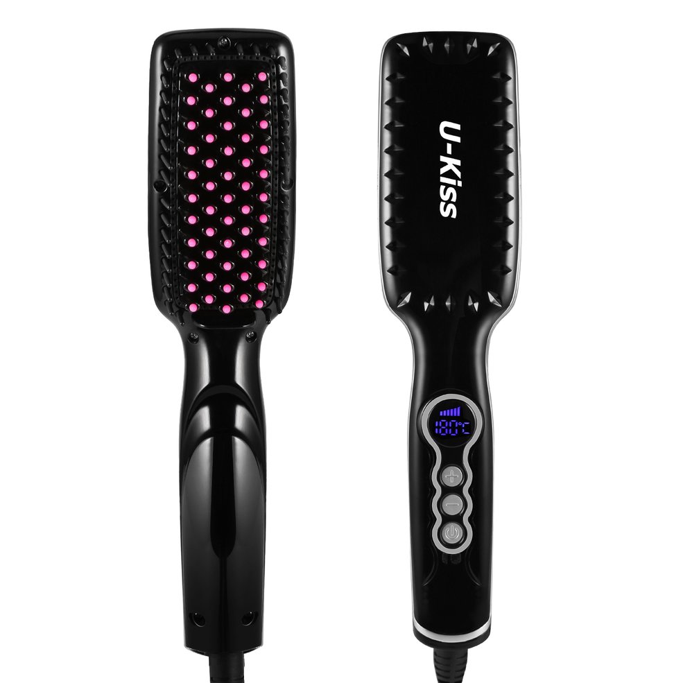 Kiss hair straightener outlet brush