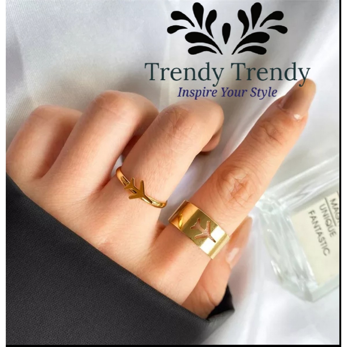 Trendy Trendy Rings Black Butterfly Couple Ring Beautiful Black Butterfly Rings For Couple Gift for Girls Birthday Couple Rings For Lover Size Adjustable Valentines Day Gift for Lovers