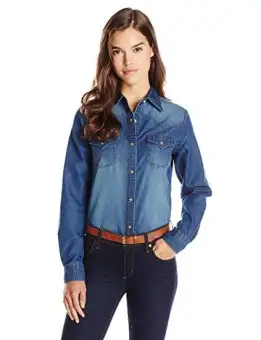jean shirt girl