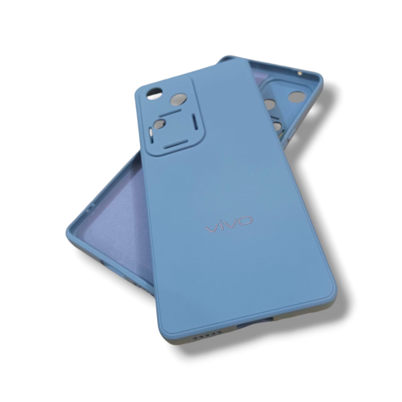 QAGS for Vivo V30 5G Mobile Phone Case Multi Color Camera Protection Soft Tpu Case Silicone Ultra Thin Back Cover