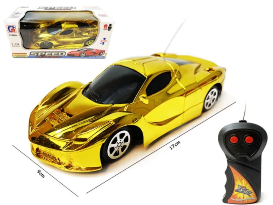 Golden Remote Control Car | Ready-to-Run: High Speed Remote Control Car