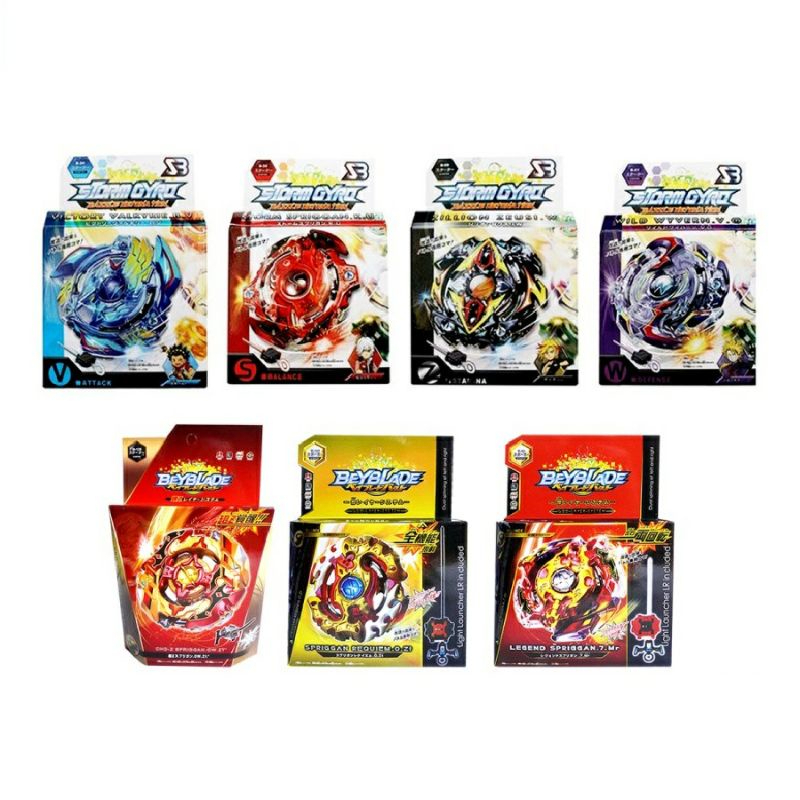 Golden Valkyrie Pro Beyblade Pack Metal Body with Left & Right String Launcher