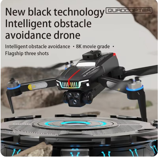 J6 Pro 1080 HD DUAL  camera drone with high quality obstacle avoidance include brushless motors to smooth and stable fly