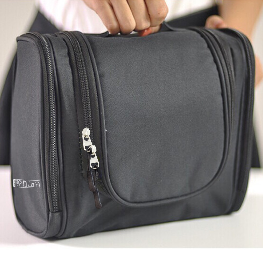 Kashif Luggage Sweetauk Cosmetic Bag Hanging Toiletry Bag Makeup Bag Travel Toiletry Organizer for Women and Man