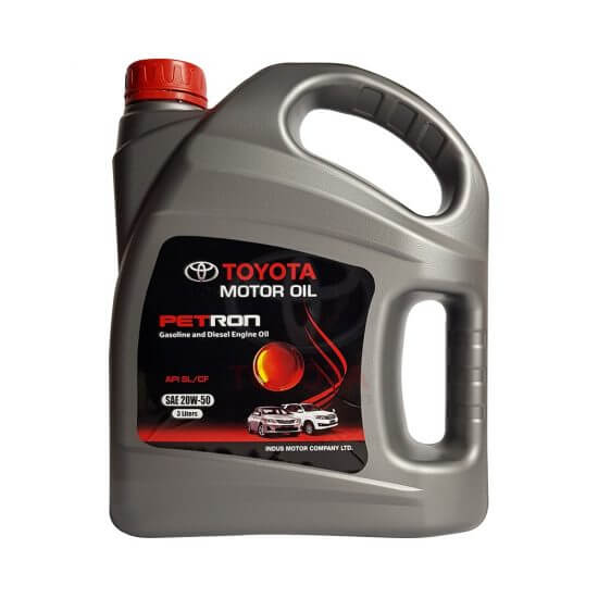 Toyota Petron (Sae 20w50) 3Litres Gasoline And Diesel Engine Oil, Car