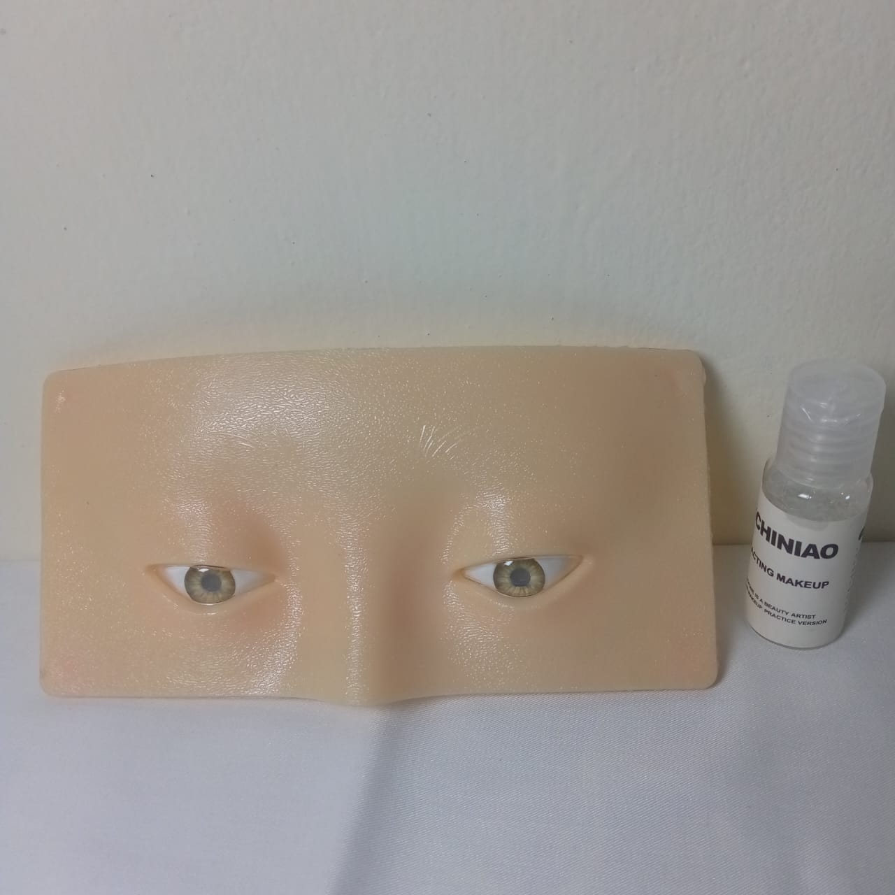 Reusable Eye Dummy Practice Board | Best Makeup Practice Board For Face and Eyes | Makeup Board for Practice Eye, Face, Eyelash Makeup, Eyeshadow Application with Brush | Eye Dummy For Makeup Practice Board | Ideal Choice For Makeup Learning Beginner