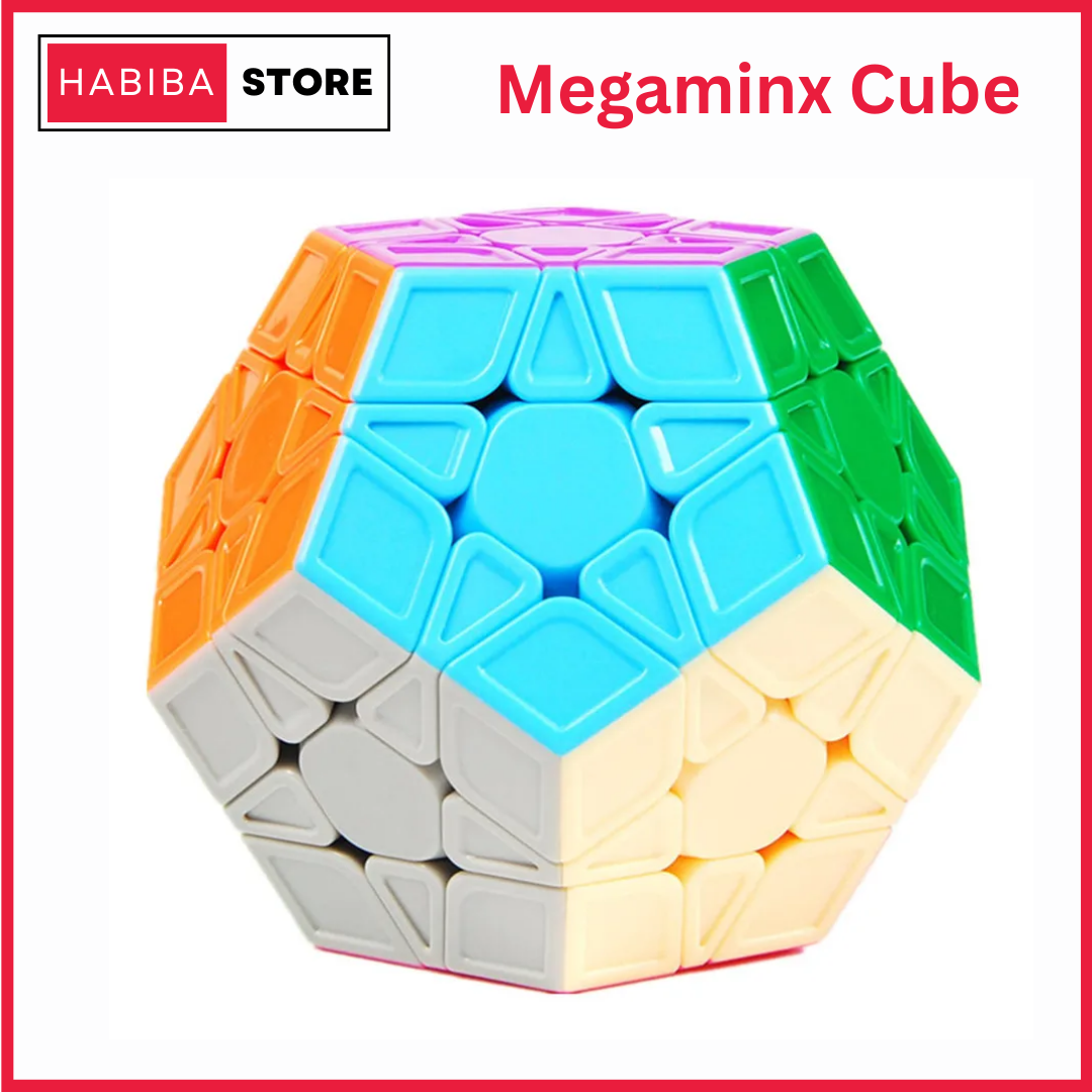 Megaminx Cube 3x3 Stickerless Cube Best Quality Fast Speed Magic Speed Cube Educational Puzzle Toys