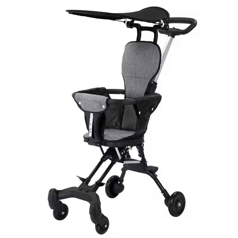 Imported Lightwieght Baby Stroller Reversible Two-Way Stroller Foldable Portable Stroller For Setting,Lying,Outdoor