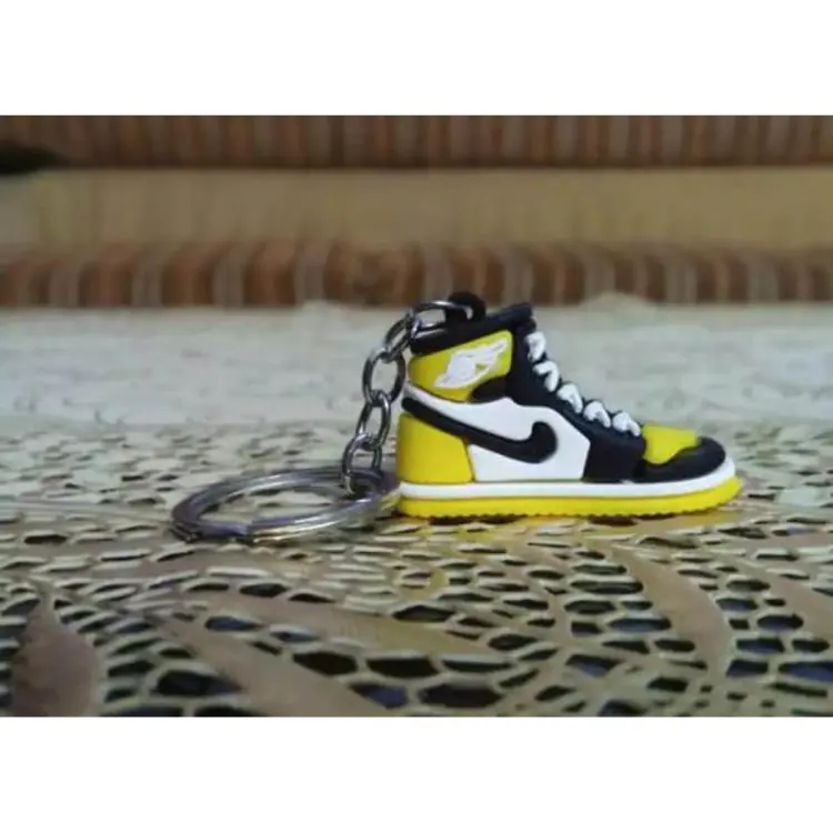 Mini air jordan shoe on sale keychain