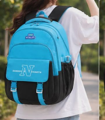 Imported Girls College Bag Best Quality BAG for School college Traval Laptop Backpack Sleek for Travel, Business Casual or College,