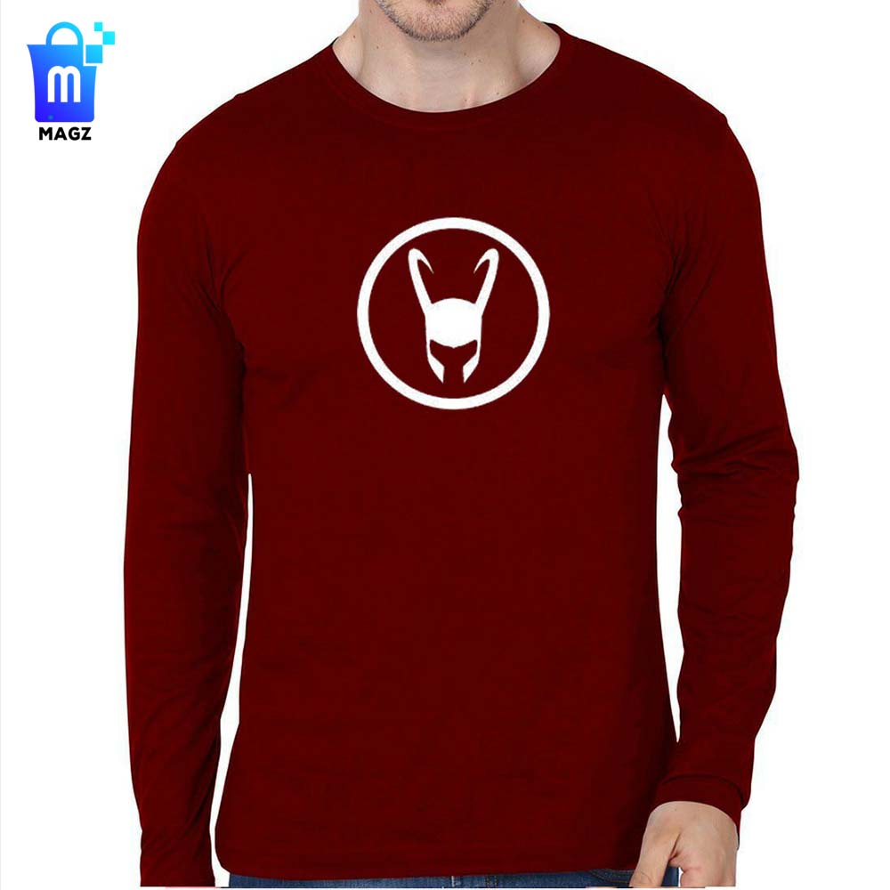 Loki Printed T-Shirt Full Sleeve: Buy 