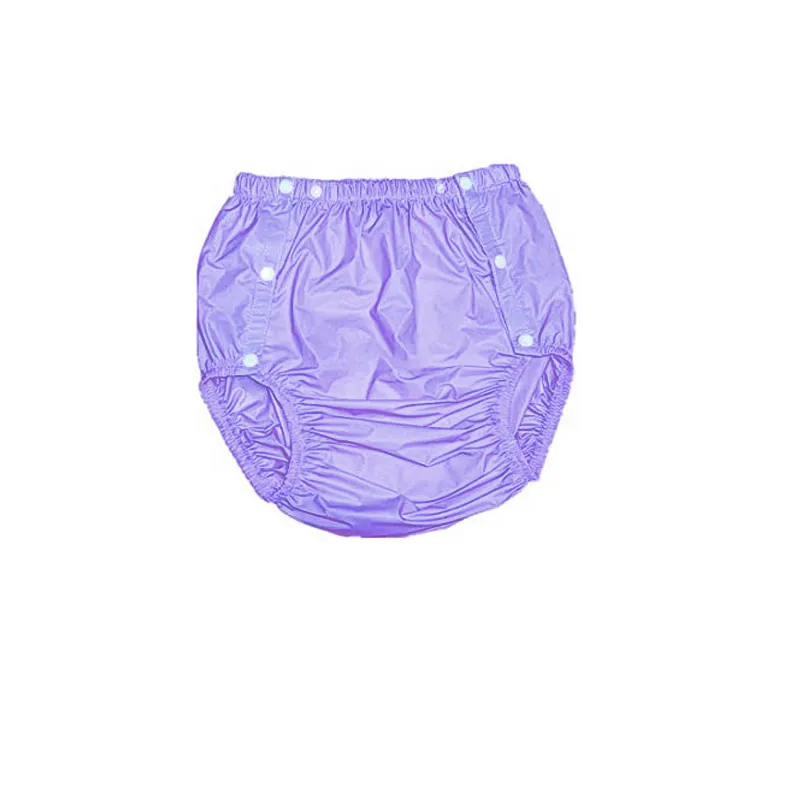 3 Pcs Set - Baby Washable Adjustable Button Plastic Diaper Nappy