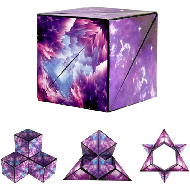 Changeable Magnetic Magic Cube 3D Decompression and 72 Shapes For Kids Toys