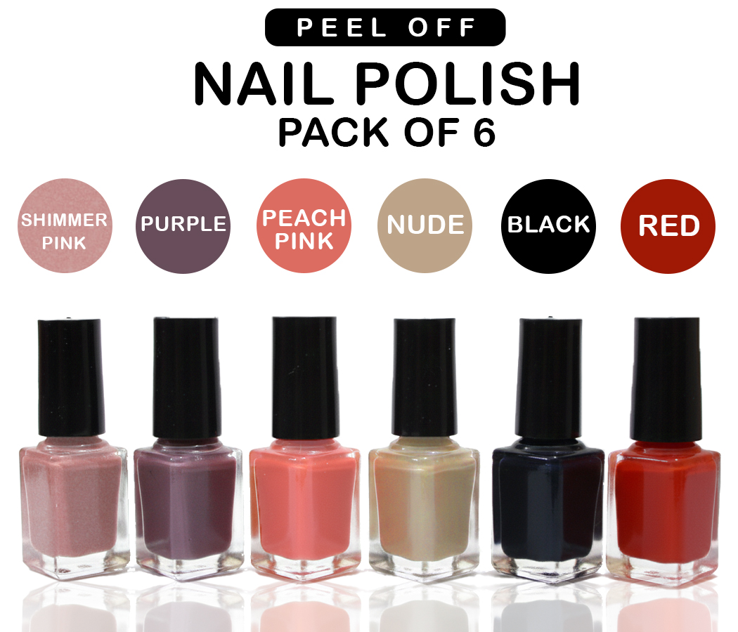Liquid Peel Off Nail Polish long wear premium quality quick dry nail paint
