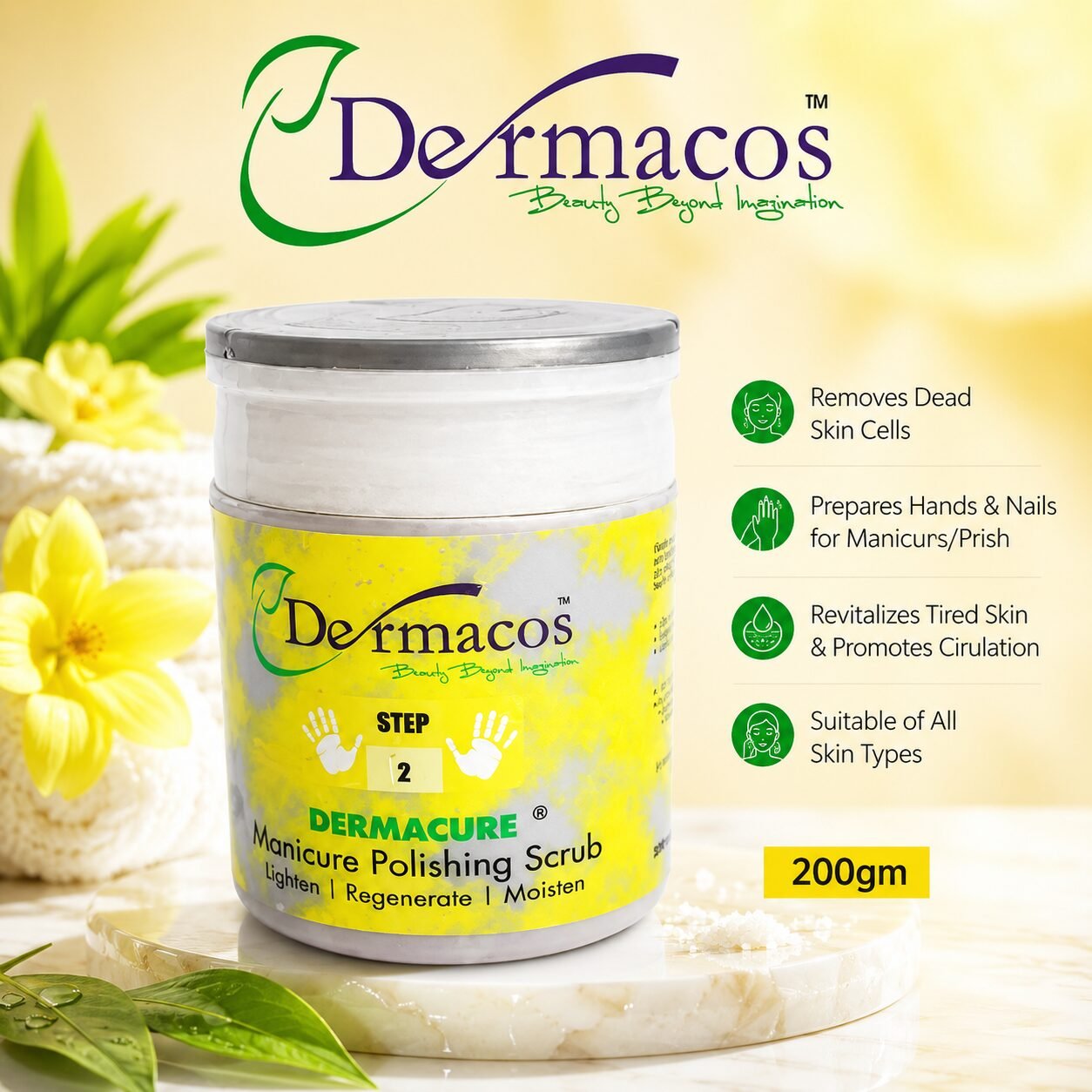 Manicure Polishing Scrub (200gm) | Body Care