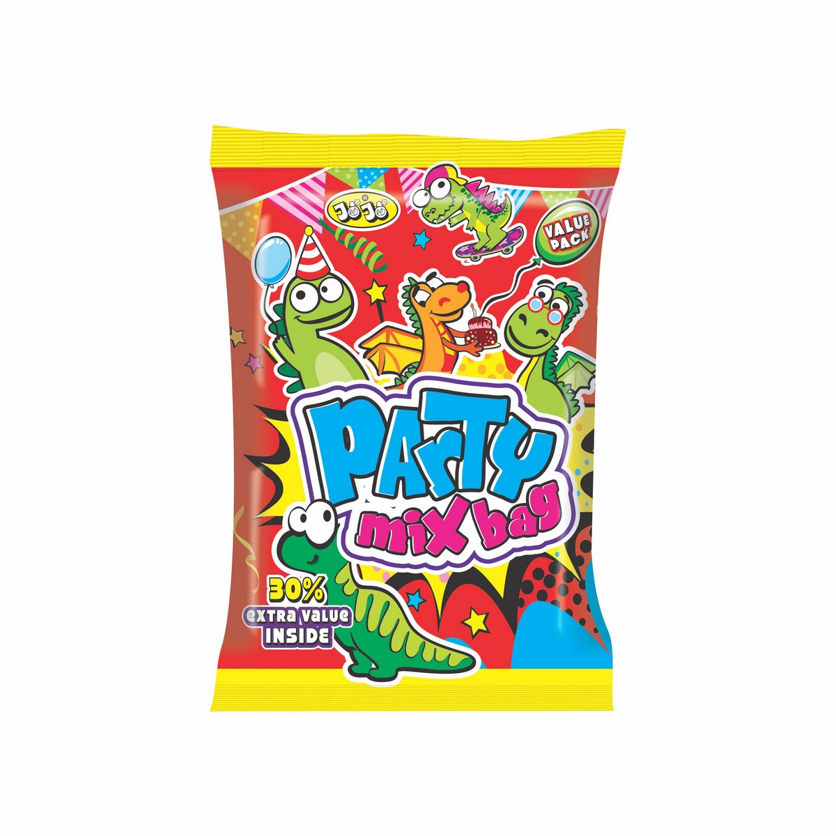 Jojo Party Mix Bag (candies, Chews, Bubble, Snack Etc)