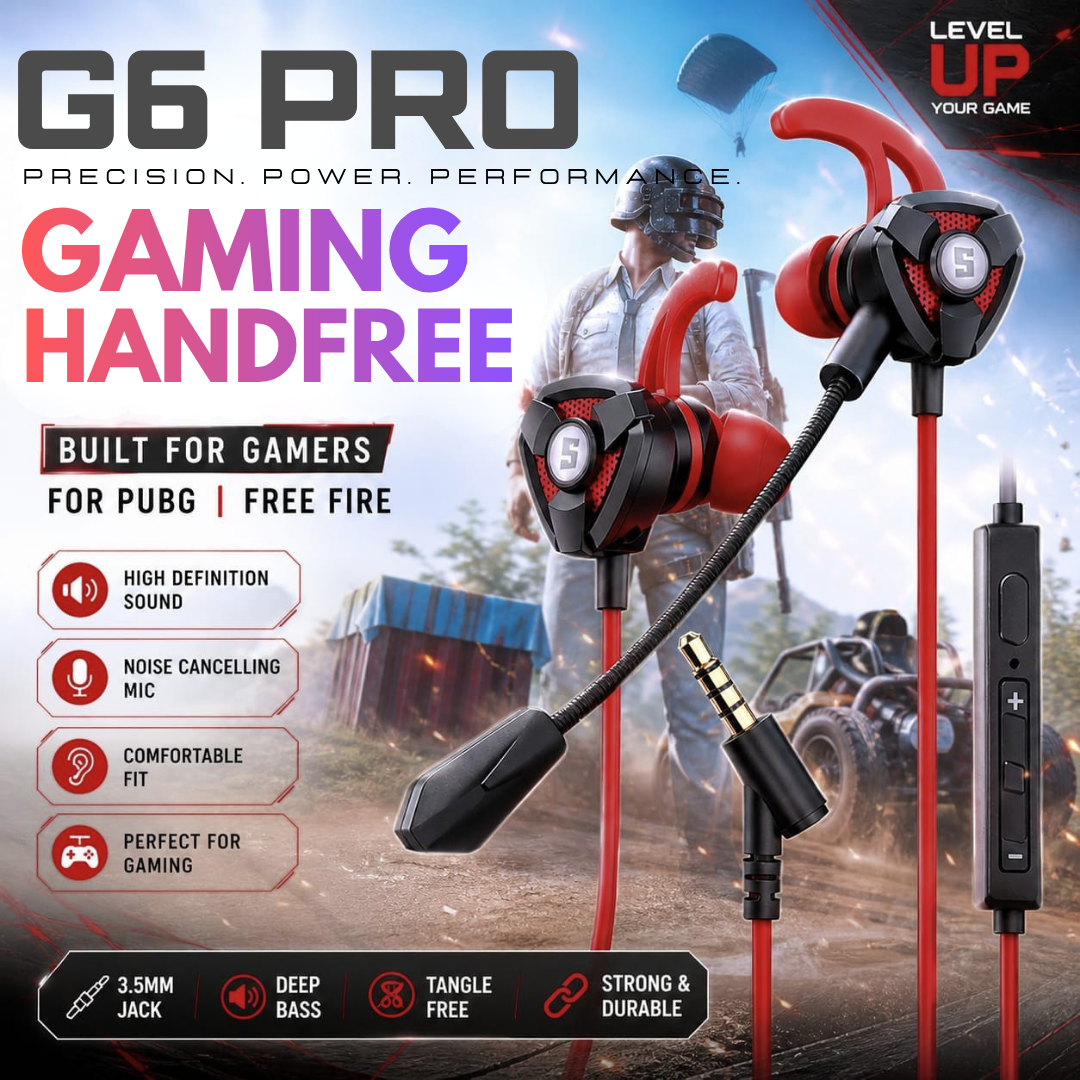 Universal In-Ear Wired Heavy Bass Gaming Earphones | Detachable HD Boom Mic | 3.5mm Stereo Wired Earbuds | ENC Noise Reduction Mobile Headset for PC Laptop PS5 Xbox Switch Android Phones – Add to Cart