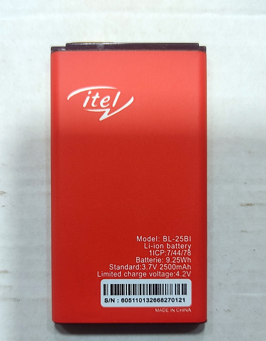 itel mobile ki battery