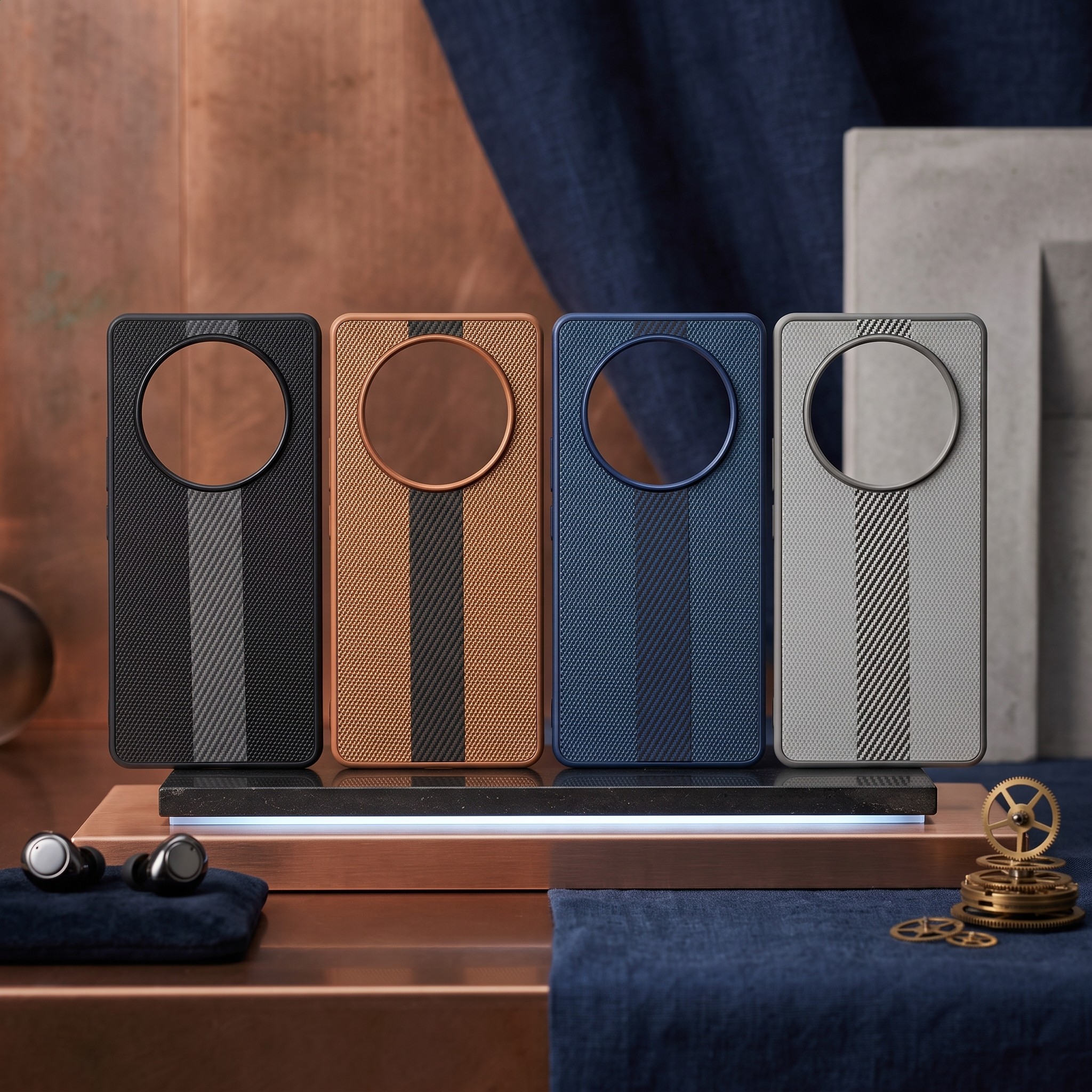 Honor X9c Case Premium Quality Leather Finish Phone Cover - Genuine Quality