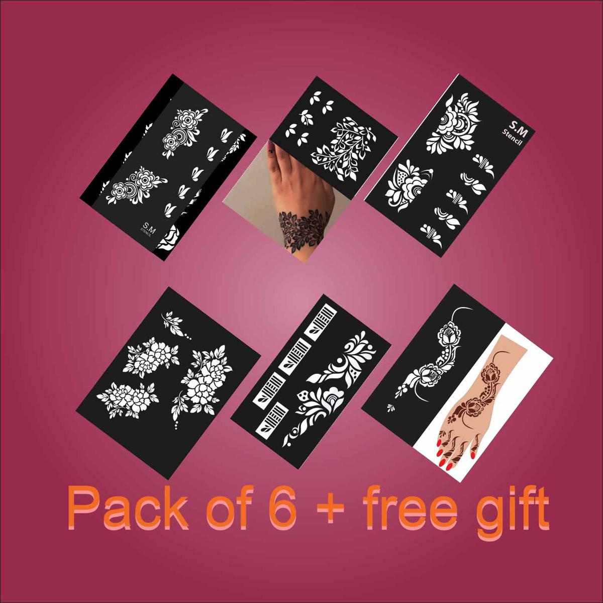 Aggregate more than 154 mehndi stencils south africa super hot