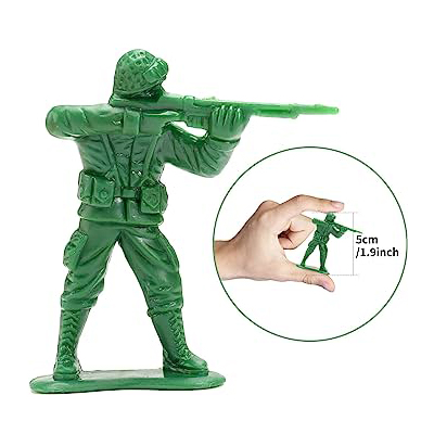 Military Force Army Soldier Toy Set - War Man Action Figure Toys Set For Kids Boys Girls - Fighting Soldiers
