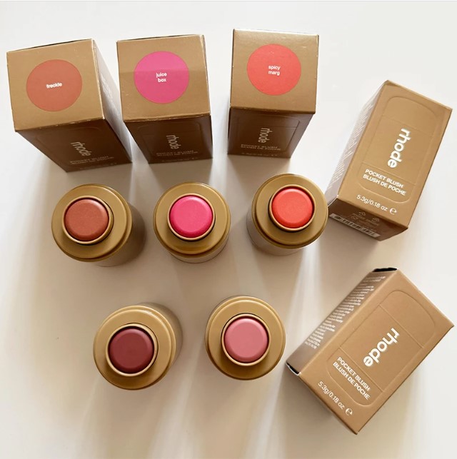 Rhode Pocket Blush – Original Cream Blush Stick | Hydrating, Buildable, Long-Lasting Cheek Tint | Natural Glow Makeup | Multiple Shades | Imported Beauty Product for Women
