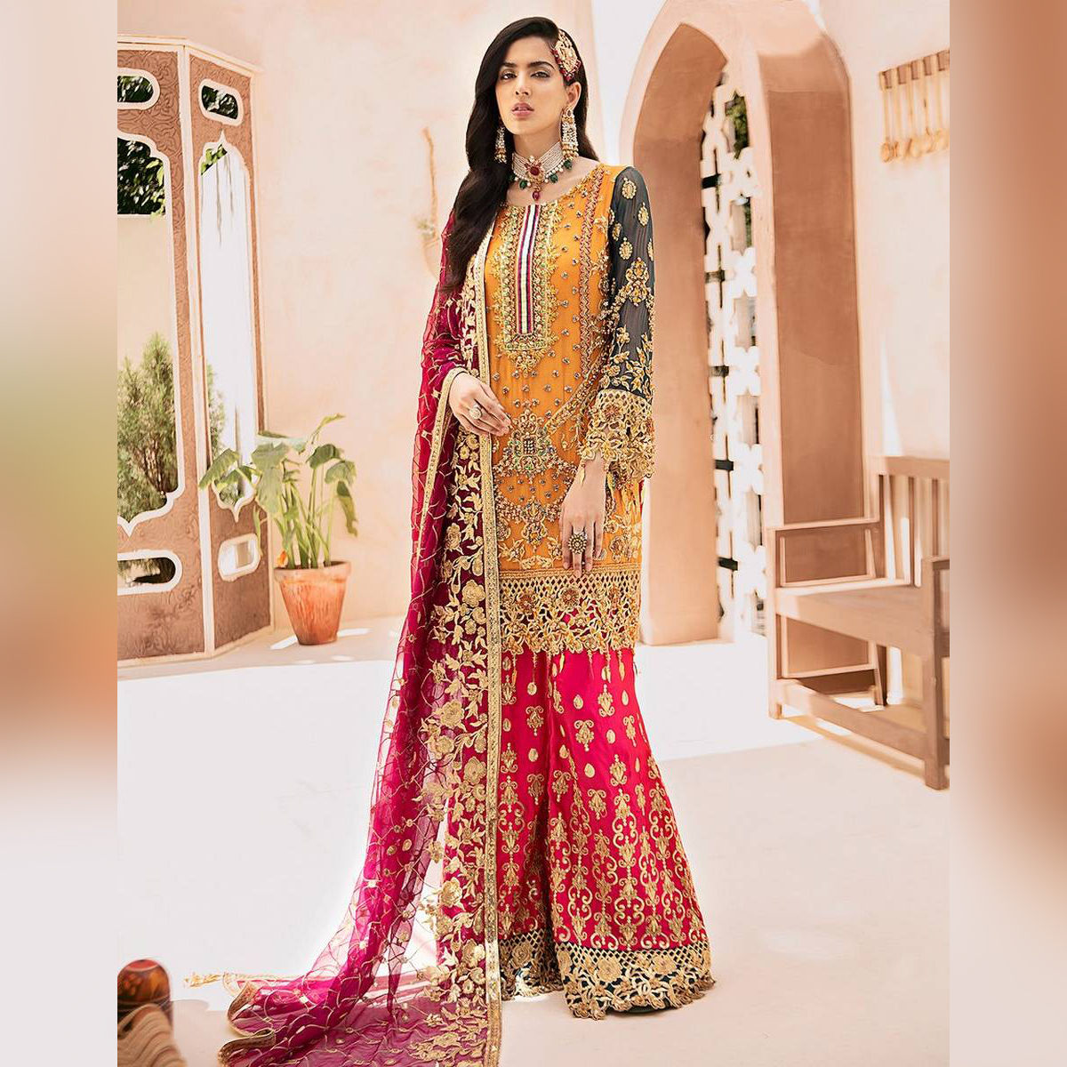 wedding anarkali