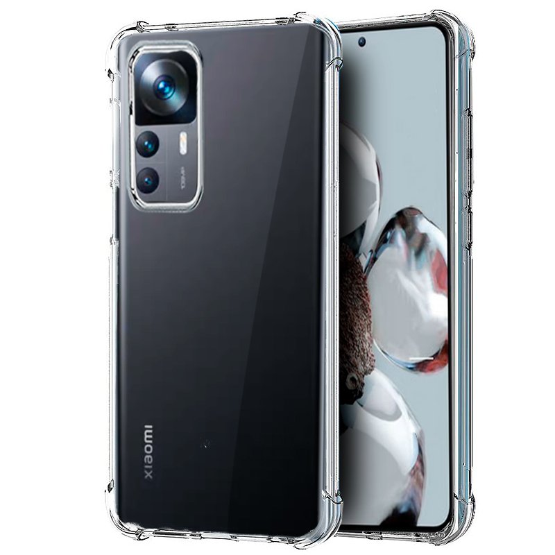 Xiaomi Redmi 12T / 12T Pro 5G / K50 5G Transparent Shockproof Soft Silicone Back Cover – Clear Protective Back Cover For Xiaomi Redmi 12T / 12T Pro 5G / K50 5G