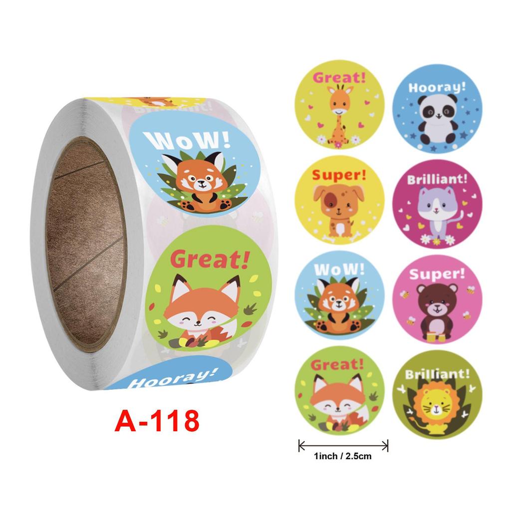 100 Pieces 25mm KIDS REWARD STICKERS Word Motivational Stickers For School Teacher Kids Student Stationery Stickers Kids