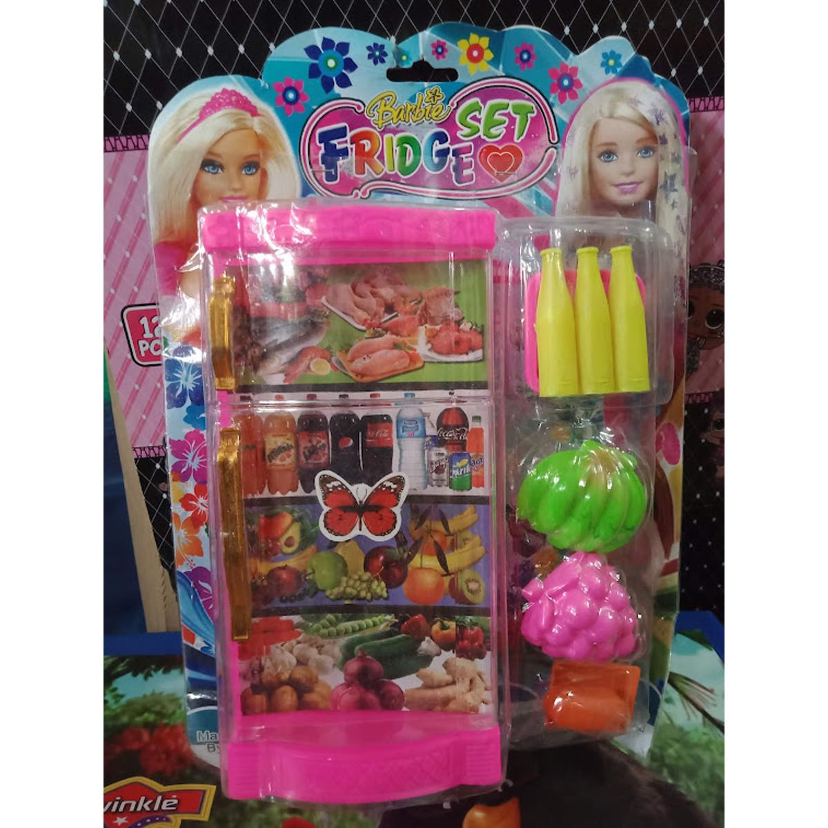 Plastic Fridge Set Toy For Kids
