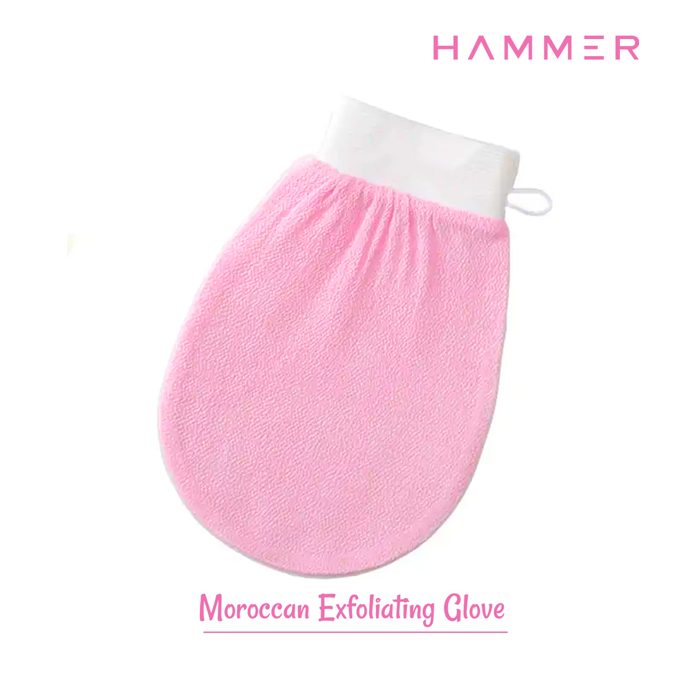 Hammer Moroccan Exfoliating Gloves 1pcs Dead Skin Remover