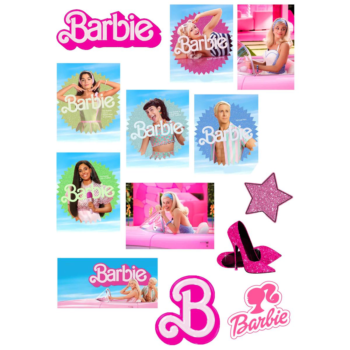 Barbie Stickers To Print
