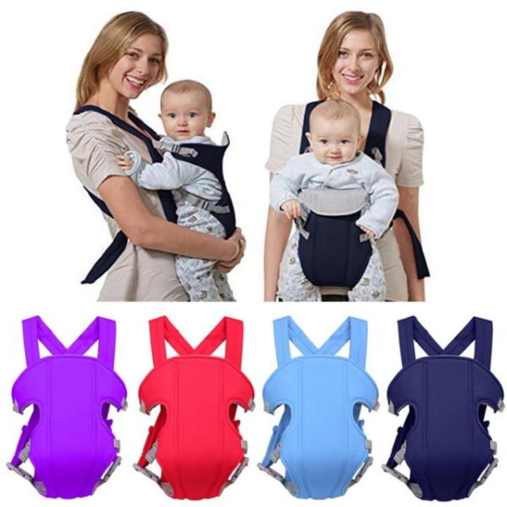 2-in-1 Multifunctional Baby Carrier Belt with Hip Seat – Newborn & Toddler Carrying Backpack | Baby Safety Belt for Bikes, Cars & Outdoor Travel | Comfortable & Adjustable for Moms
