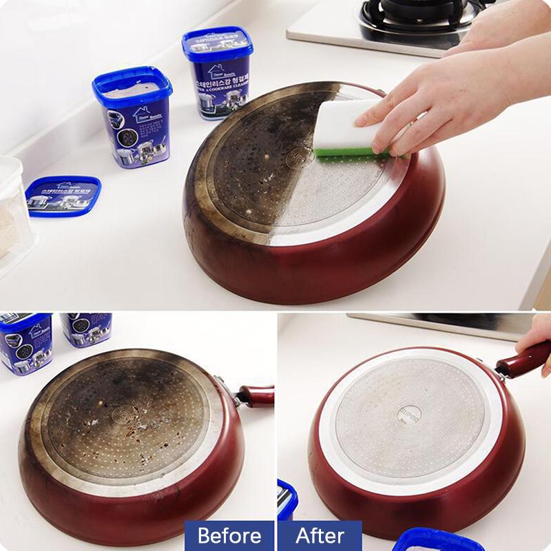 Buy Powerful Stainless Steel Cookware Cleaning Paste Household Kitchen Cleaner at Lowest Price